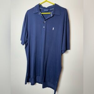 Polo Golf Ralph Lauren Men’s Navy Blue Polo Shirt XL ptp25